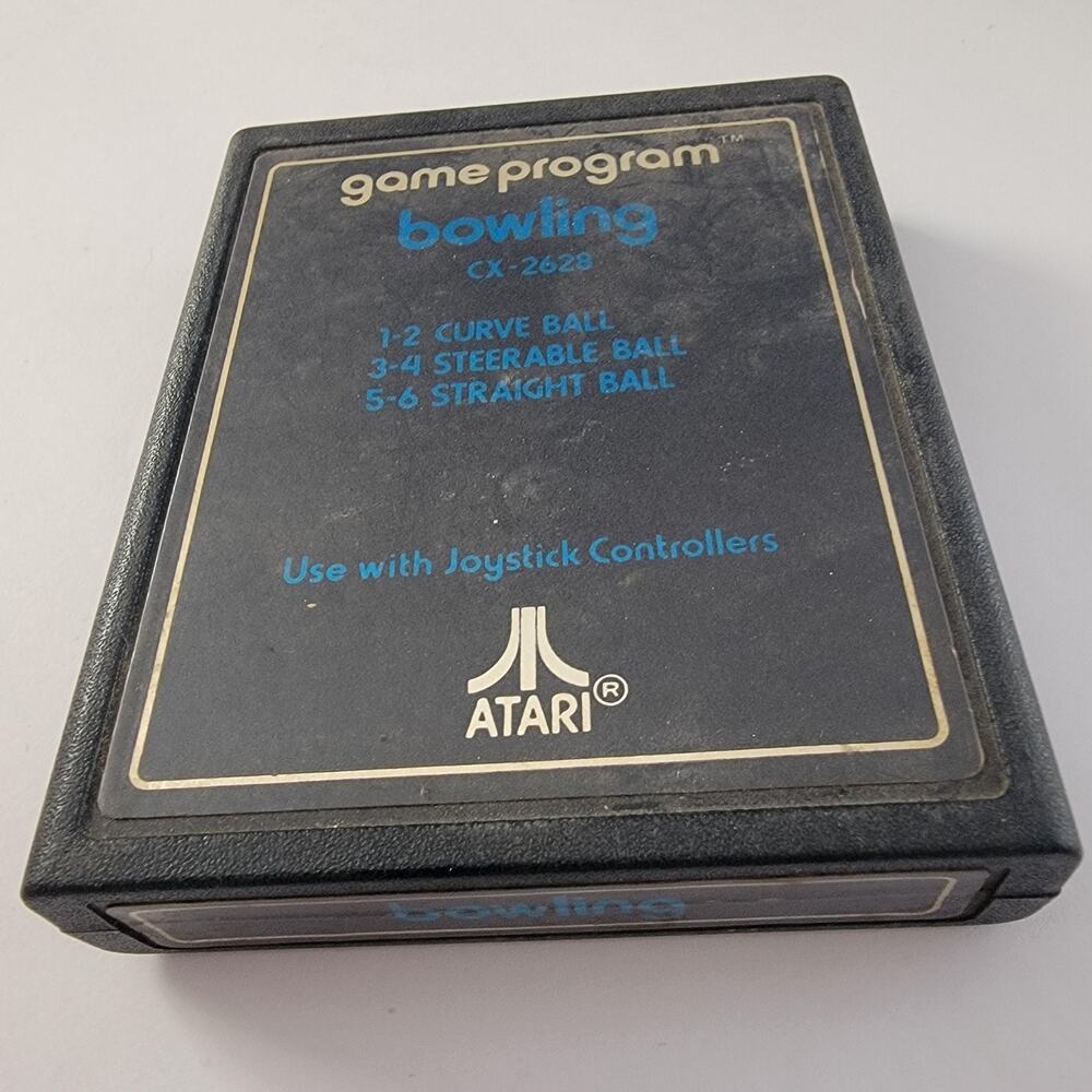 Bowling Atari 2600 Game Cartridge Only Atari Game Program CX-2628 Retro Sports